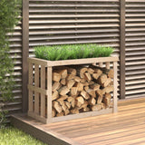 VidaXL wood block holder 108x52x74 cm Solid pine