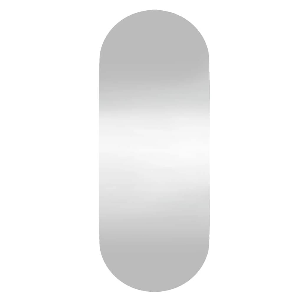 Espelho de parede vidaxl 20x50 cm de vidro oval