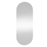 Espelho de parede vidaxl 20x50 cm de vidro oval