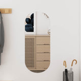 Vidaxl Wall mirror 25x60 cm oval glass