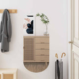 Vidaxl Wall mirror 35x80 cm oval glass