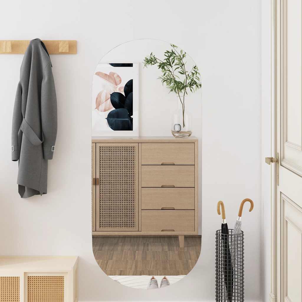 Specchio a parete Vidaxl 40x90 cm vetro ovale