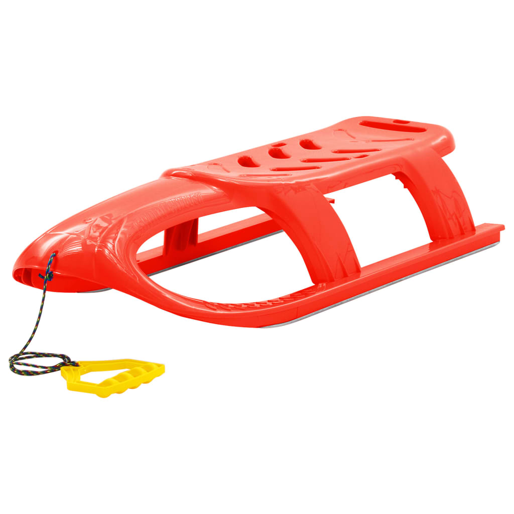 Vidaxl Kinderslee 102.5x40x23 cm Polipropen rdeča