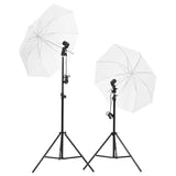 Vidaxl Photo Studio Set Se sadou osvětlení a obrazovkou pozadí