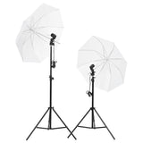 Vidaxl Photo Studio Set Se sadou osvětlení a obrazovkou pozadí