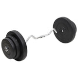 Vidaxl Halter bent with weights 60 kg