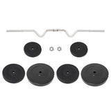 Vidaxl Halter bent with weights 60 kg