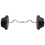 Vidaxl Halter bent with weights 60 kg