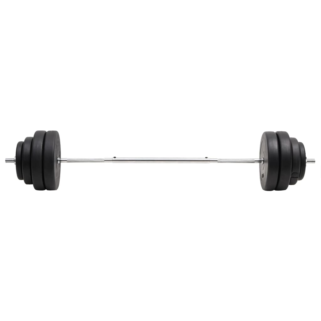 Vidaxl halter med vægte 60 kg