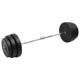 Vidaxl Halter bent with weights 90 kg