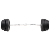 Vidaxl Halter bent with weights 90 kg