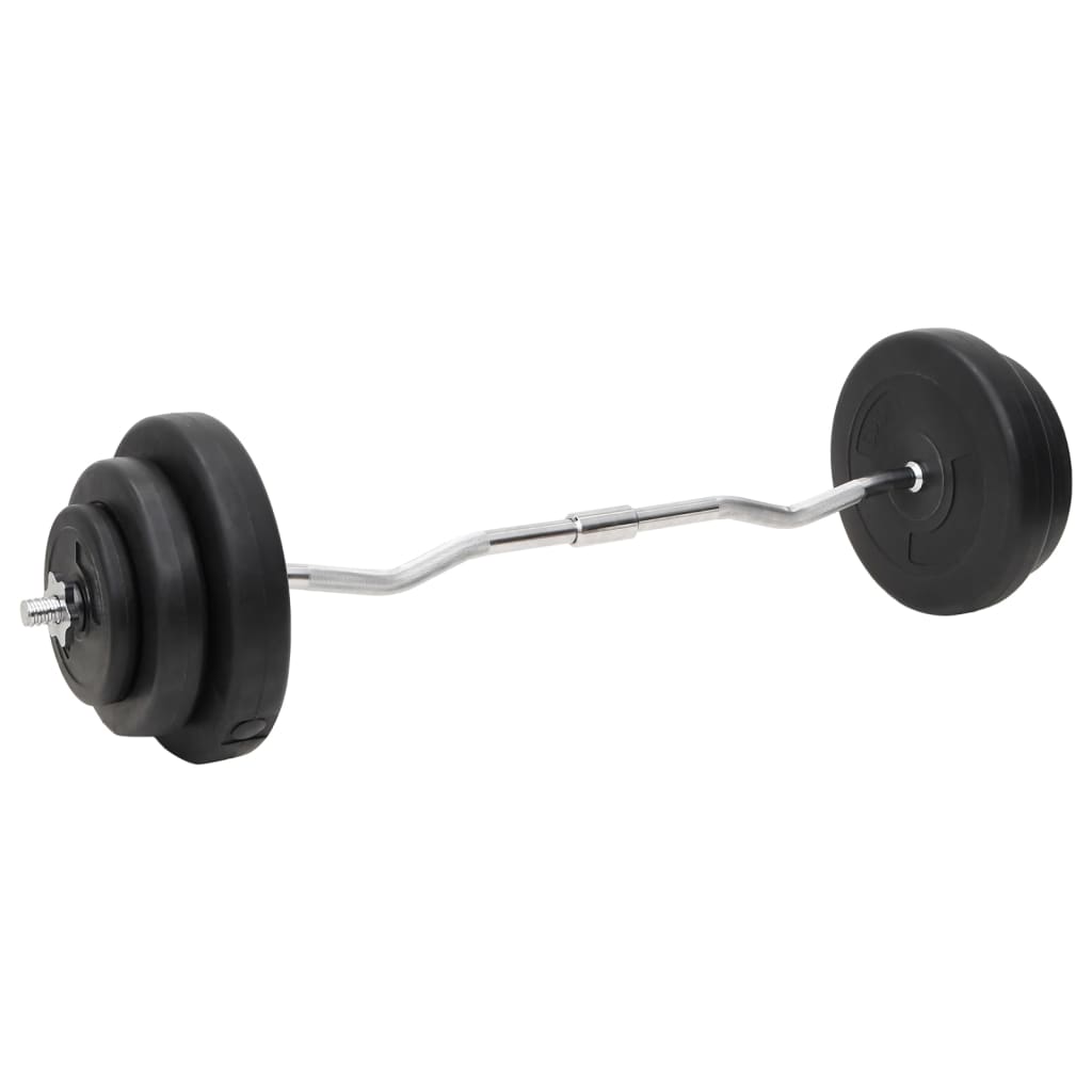 Vidaxl håndvægt sæt med vægte 60 kg