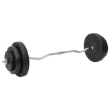 Vidaxl håndvægt sæt med vægte 60 kg
