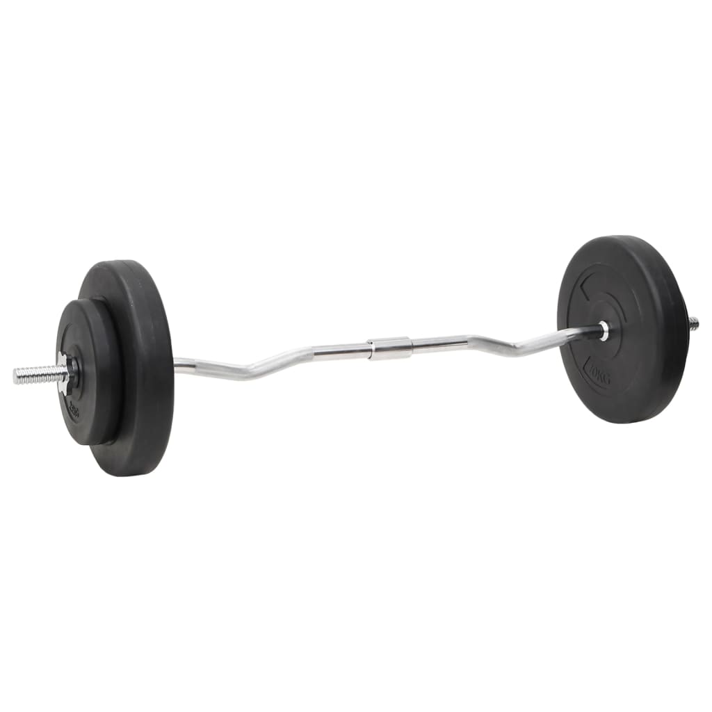 Set manubri VidaXL con pesi 60 kg