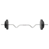 Vidaxl håndvægt sæt med vægte 60 kg