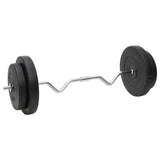 Vidaxl håndvægt sæt med vægte 90 kg