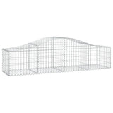 Vidaxl Gabions 7 PCS Buet 200x50x40 60 cm galvaniseret jern