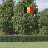 Vidaxl Fändel mat Flagpole 5.55 m Aluminium