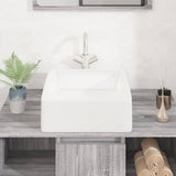 Vidaxl Washbasin 37x37x13 cm square ceramic white