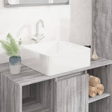 Vidaxl Washbasin 37x37x13 cm square ceramic white