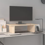 Vidaxl Monitor stojí 50x27x15 cm pevná borovice