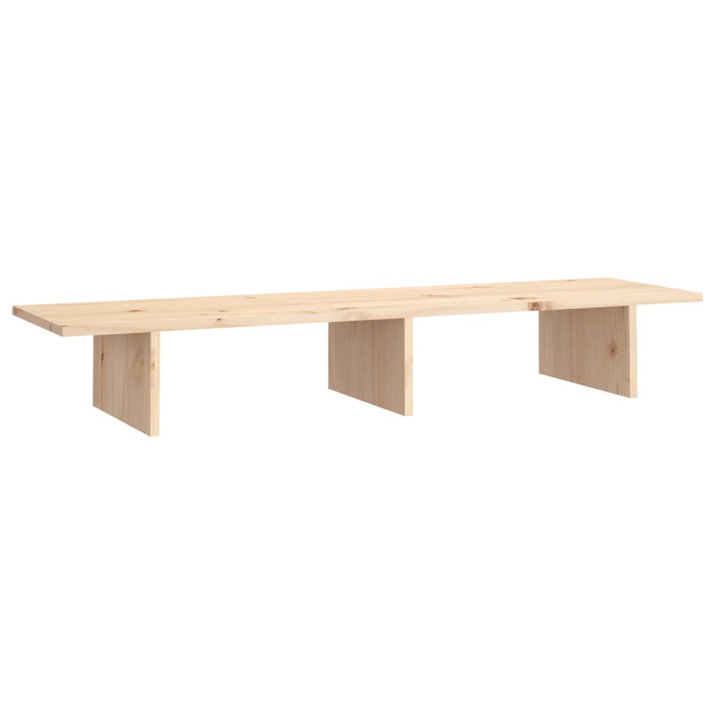 Vidaxl Monitor Standard 100x27x15 cm Pino solido