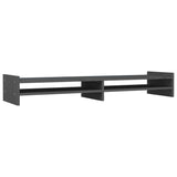 VidaXL monitor standard 100x27x15 cm Solid pine Gray