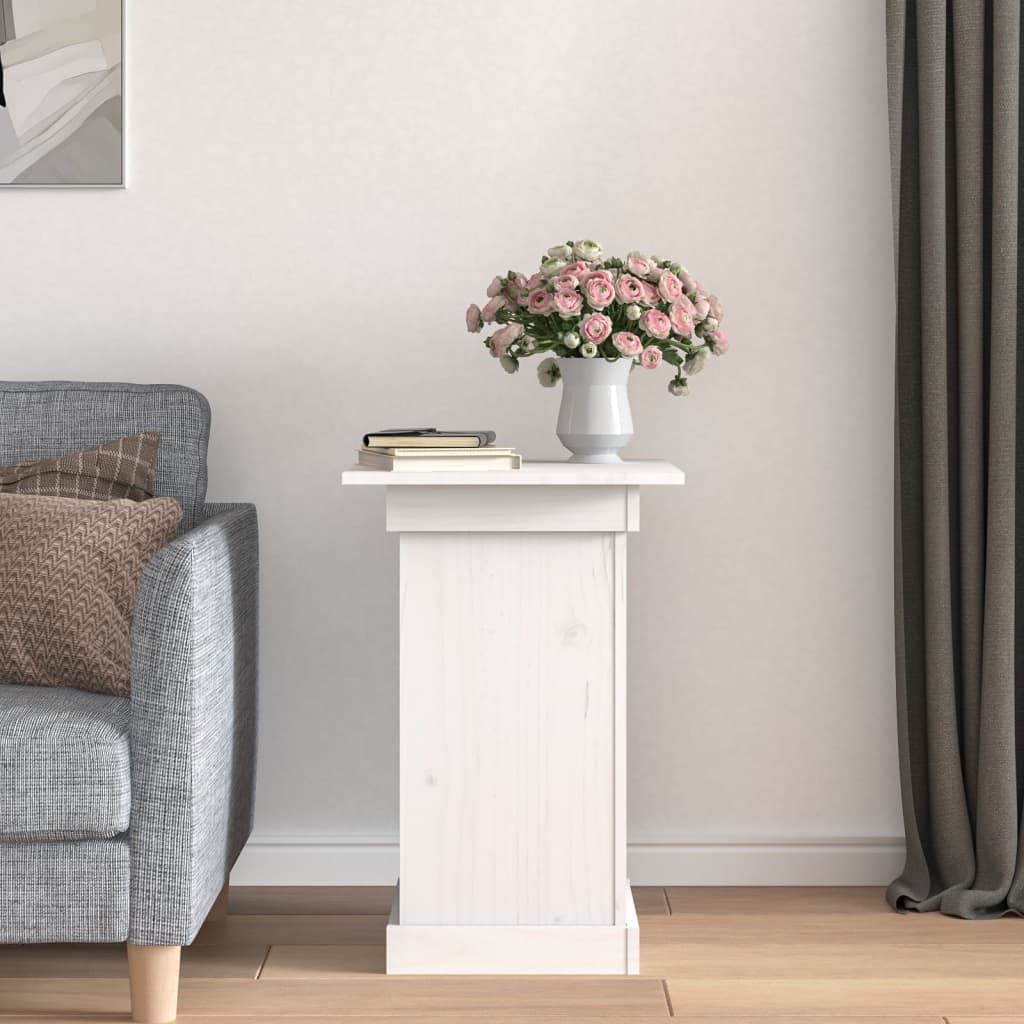Vidaxl Flower Standard 40x40x60 cm Solid Pine White