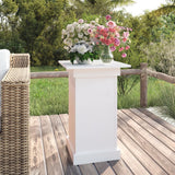 Vidaxl Flower Standard 40x40x60 cm Solid Pine White