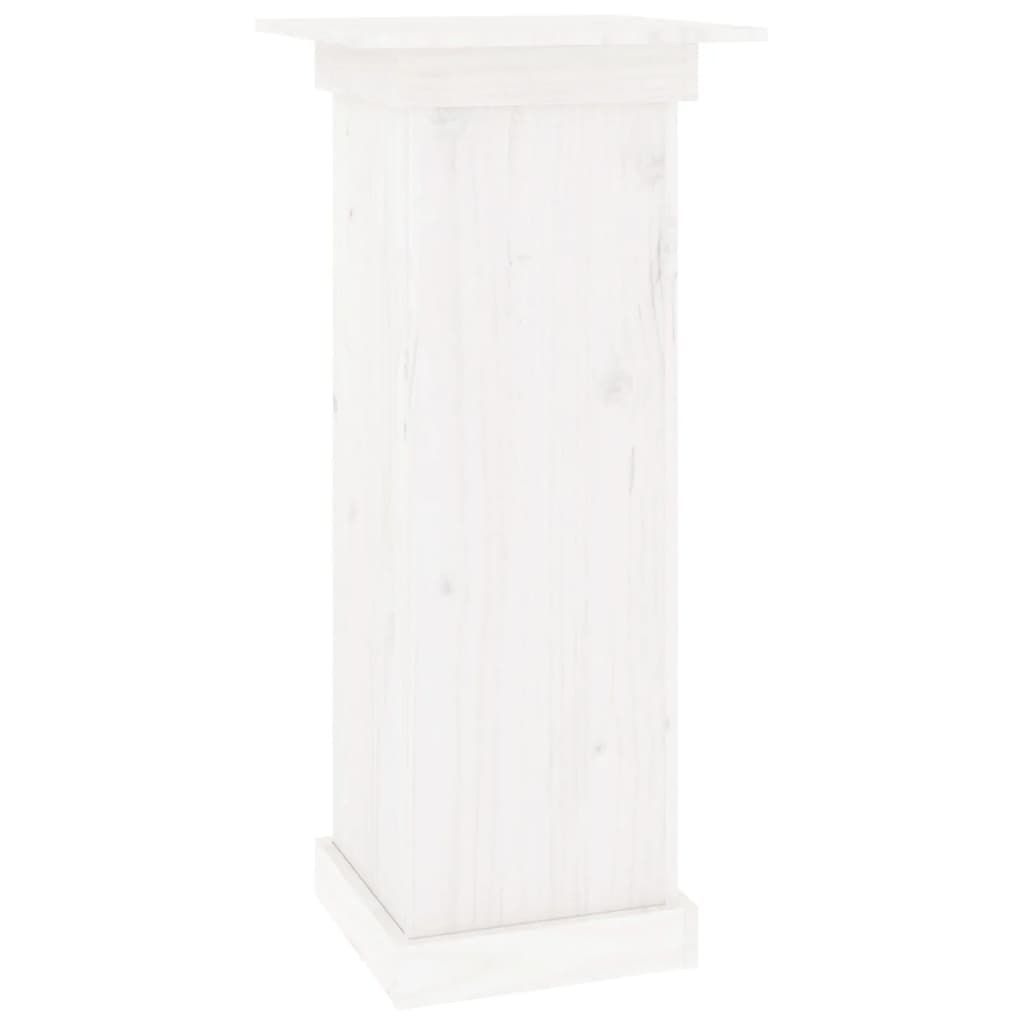 Vidaxl Flower Standard 40x40x90 cm Solid Pine White