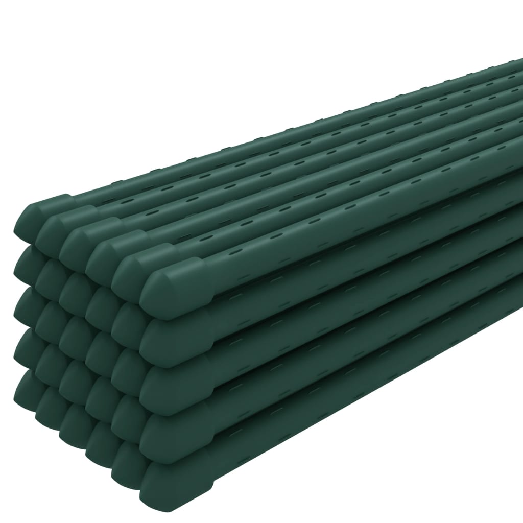Vrcholové sázky Vidaxl 30 st 60 cm Ocelová zelená