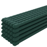 Vidaxl Planz Stäck 30 St 115 cm Stahl gréng
