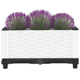 Vidaxl Planter je dvignil 40x40x23 cm polipropen