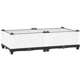 Vidaxl Planter hævede 80x40x23 cm polypropen