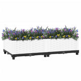 Vidaxl Planter hævede 80x40x23 cm polypropen
