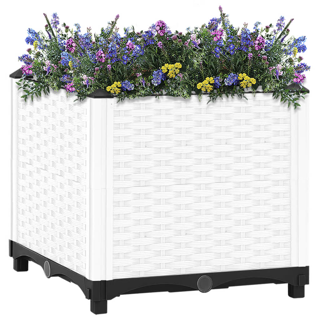 Vidaxl Planter je dvignil 40x40x38 cm polipropen