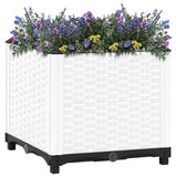 Vidaxl Planter je dvignil 40x40x38 cm polipropen