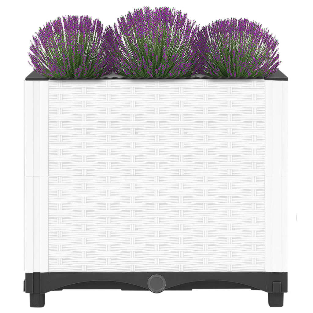 Vidaxl Planter je dvignil 40x40x38 cm polipropen