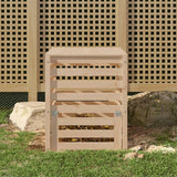 Vidaxl Compost Bin 63.5x63.5x77,5 cm Solid fyrretræ