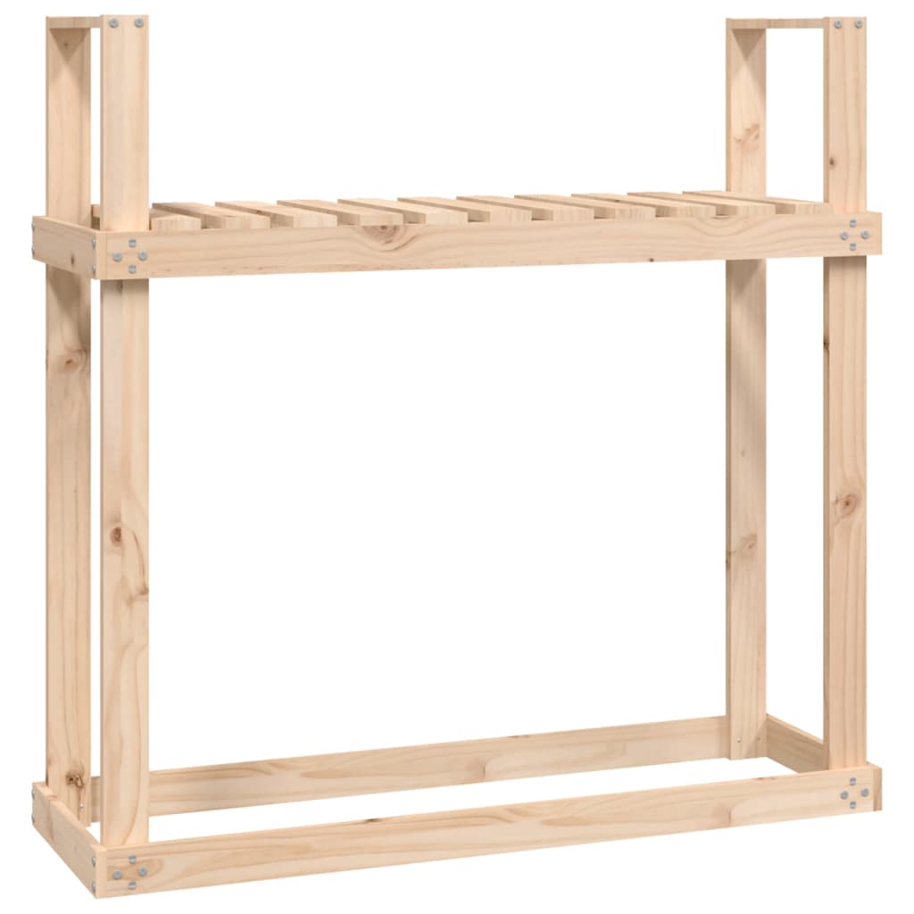 Vidaxx brænde rack 110x35x108,5 cm fast fyrretræ