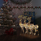 Vidaxl Christmas Decoration Sob 3 PCS vícebarevný 120 cm akryl