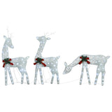 VidaXL Weihnachtsrentier 6 Stk. Warmweiß Netzweiß
