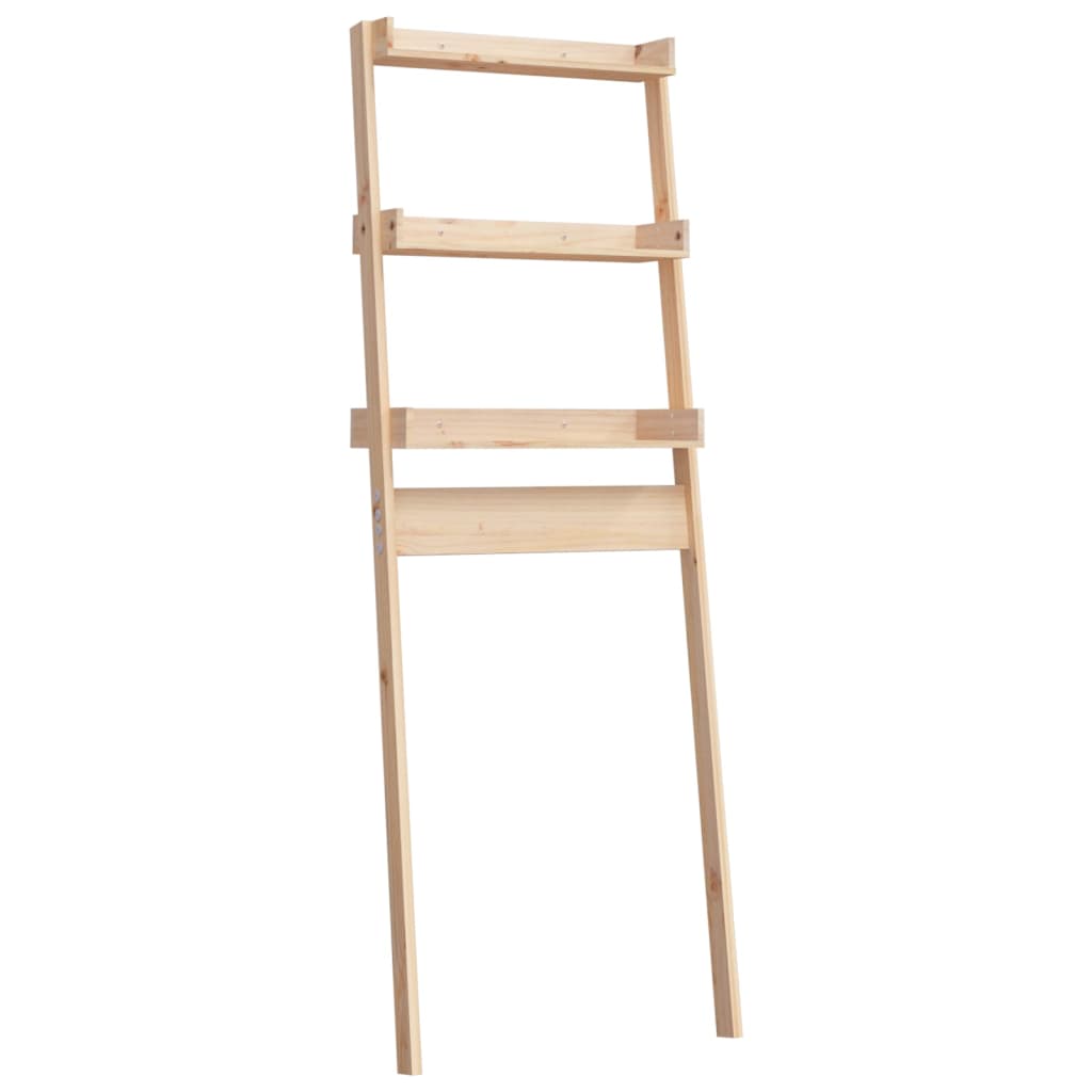Vidaxl toilet rack 63.5x32x179 cm Solid pine
