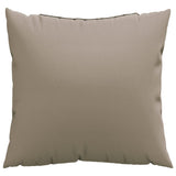 Vidaxl blazine kavč 4 st 50x50 cm tkanina taupe