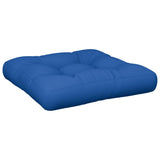 VidaXL Pallet cushion 50x50x12 cm Fabric royal blue