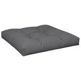 Vidaxl Pallet cushion 70x70x12 cm Fabric Anthracite -colored