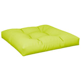 Vidaxl Pallet cushion 70x70x12 cm Fabric Clear green