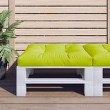 Vidaxl Pallet cushion 70x70x12 cm Fabric Clear green