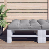 Vidaxl Pallet cushion 80x80x12 cm Fabric Gray