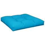 Vidaxl Pallet cushion 80x80x12 cm Fabric blue
